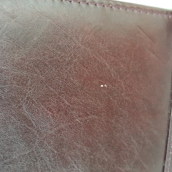 NWOT VTG GIORGIO BERNINI LEATHER TRAVEL WALLET - Picture 8 of 9